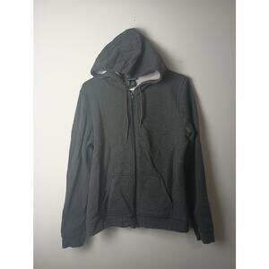 Sweat à Capuche Joe Boxer Gris - Taille M - Occasion Très Bon état - Polaire Douce Avec Fermeture éclair